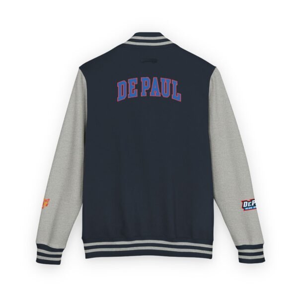 DePaul Blue Demons Unisex Heavyweight Letterman Jacket - Image 2