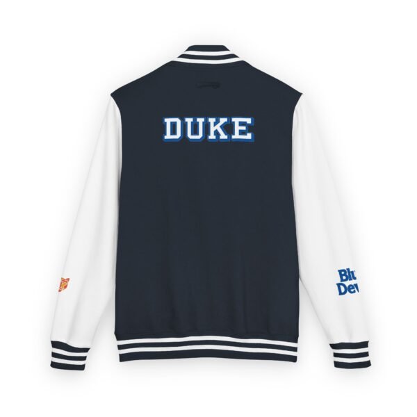 Duke Blue Devils Unisex Heavyweight Letterman Jacket - Image 6