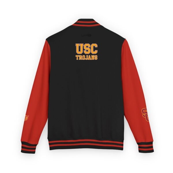 USC Trojans Unisex Heavyweight Letterman Jacket - Image 2