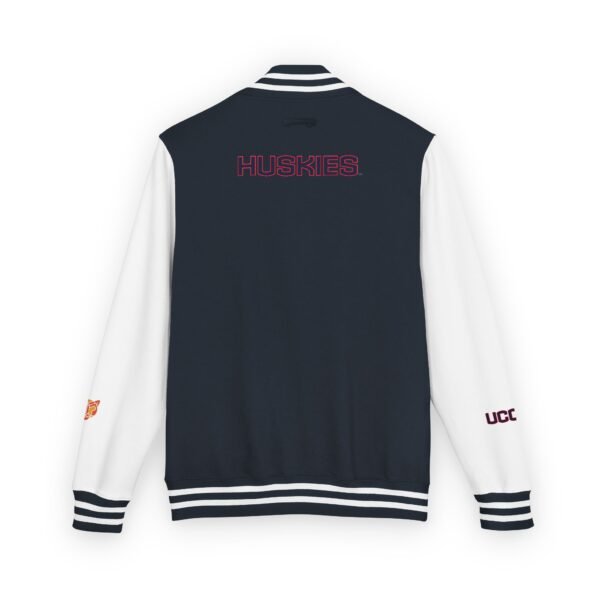 UConn Huskies Unisex Heavyweight Letterman Jacket - Image 6