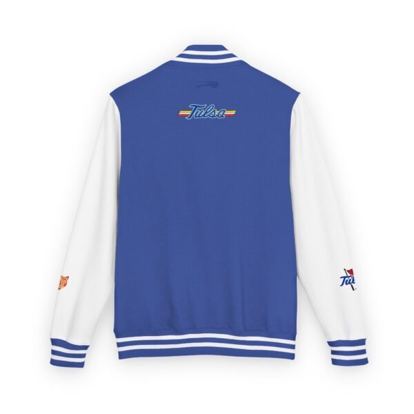 Tulsa Golden Hurricane Unisex Heavyweight Letterman Jacket - Image 14