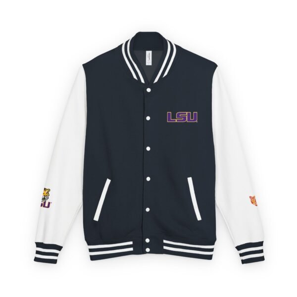 LSU Tigers Unisex Heavyweight Letterman Jacket - Image 5