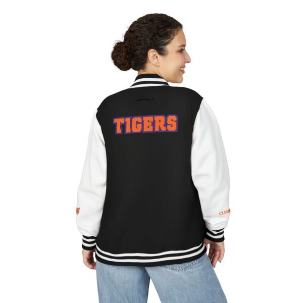 Clemson Tigers Unisex Heavyweight Letterman Jacket - Image 8