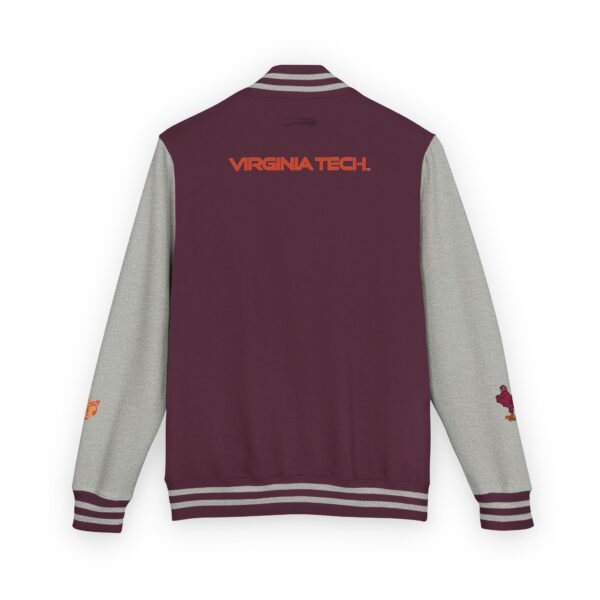 Virginia Tech Hokies Unisex Heavyweight Letterman Jacket - Image 2