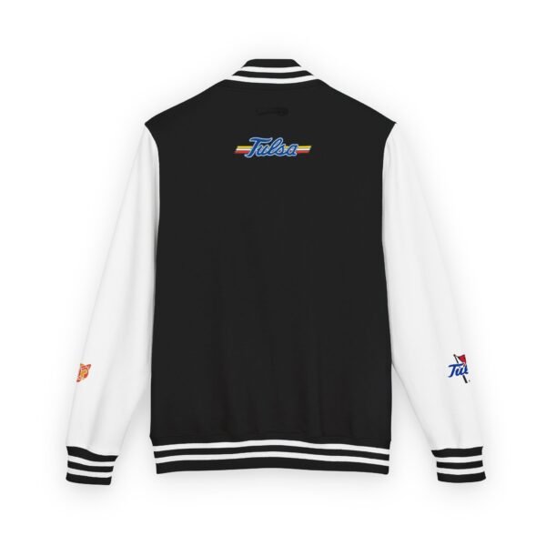 Tulsa Golden Hurricane Unisex Heavyweight Letterman Jacket - Image 10