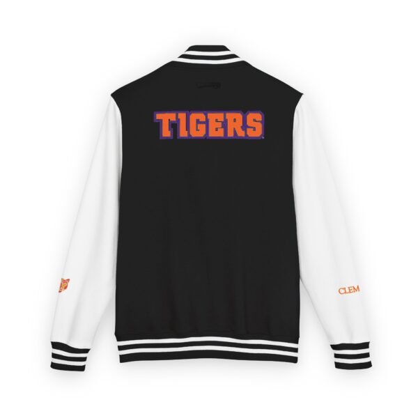 Clemson Tigers Unisex Heavyweight Letterman Jacket - Image 6