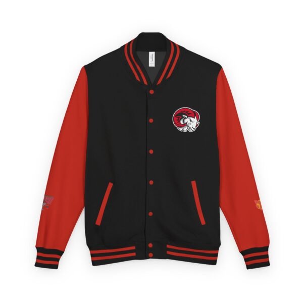 Winston-Salem State Rams Unisex Heavyweight Letterman Jacket - Image 5
