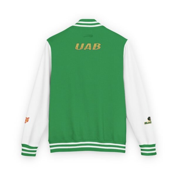 UAB Blazers Unisex Heavyweight Letterman Jacket - Image 2