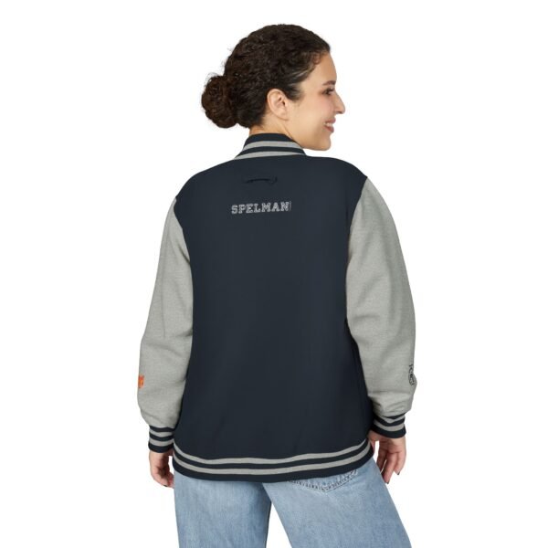 Spelman College Jaguars Unisex Heavyweight Letterman Jacket - Image 8