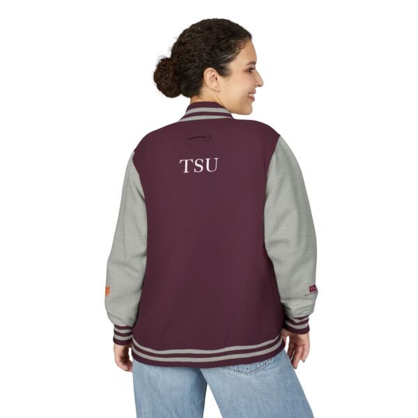 Texas Southern Tigers Unisex Heavyweight Letterman Jacket - Image 12