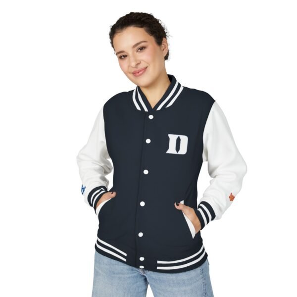 Duke Blue Devils Unisex Heavyweight Letterman Jacket - Image 7