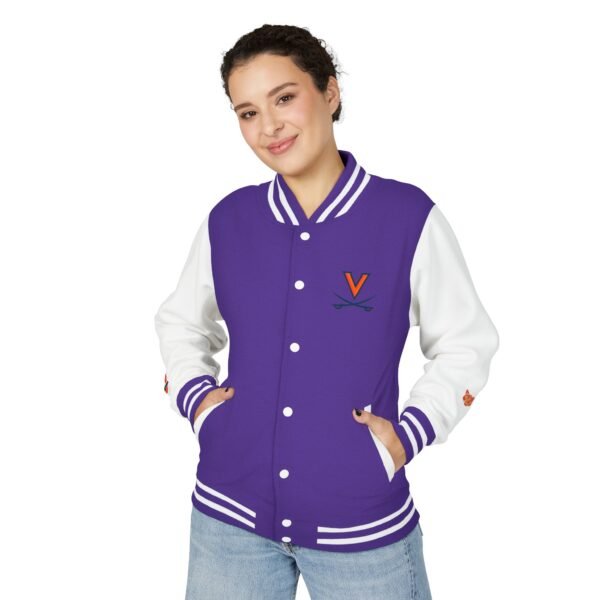 Virginia Cavaliers Unisex Heavyweight Letterman Jacket - Image 7