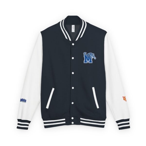 Memphis Tigers Unisex Heavyweight Letterman Jacket - Image 9
