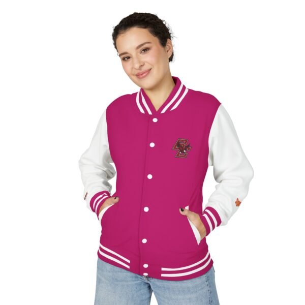 Boston College Eagles Unisex Heavyweight Letterman Jacket - Image 7