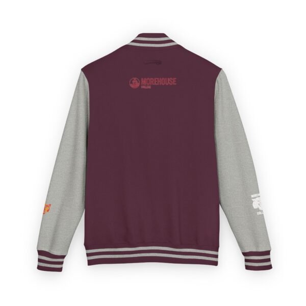 Morehouse Maroon Tigers Unisex Heavyweight Letterman Jacket - Image 6