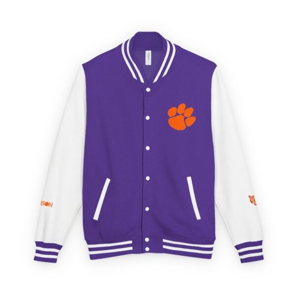 Clemson Tigers Unisex Heavyweight Letterman Jacket - Image 9