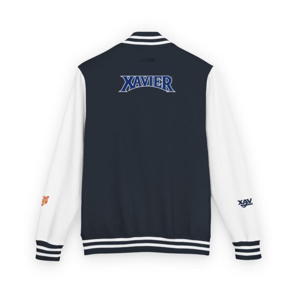Xavier Musketeers Unisex Heavyweight Letterman Jacket - Image 6