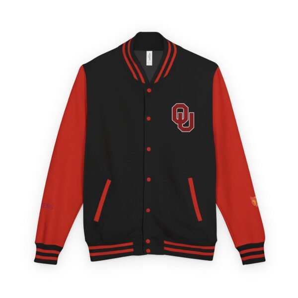 Oklahoma Sooners Unisex Heavyweight Letterman Jacket - Image 9