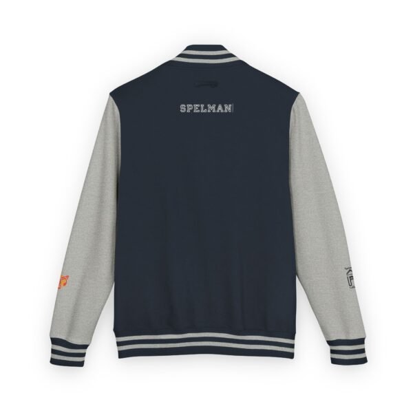 Spelman College Jaguars Unisex Heavyweight Letterman Jacket - Image 6