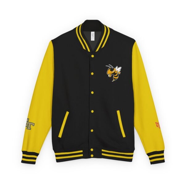 Georgia Tech Yellow Jackets Unisex Heavyweight Letterman Jacket - Image 9