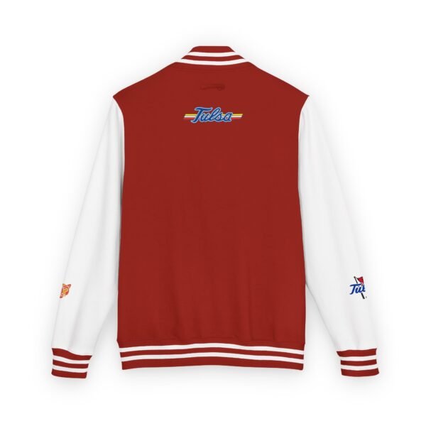 Tulsa Golden Hurricane Unisex Heavyweight Letterman Jacket - Image 2