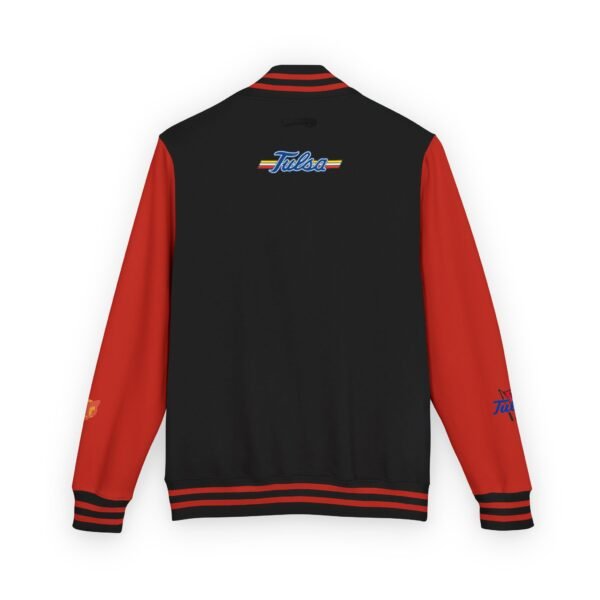 Tulsa Golden Hurricane Unisex Heavyweight Letterman Jacket - Image 6