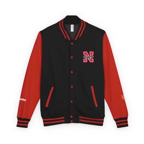 Nebraska Cornhuskers Unisex Heavyweight Letterman Jacket