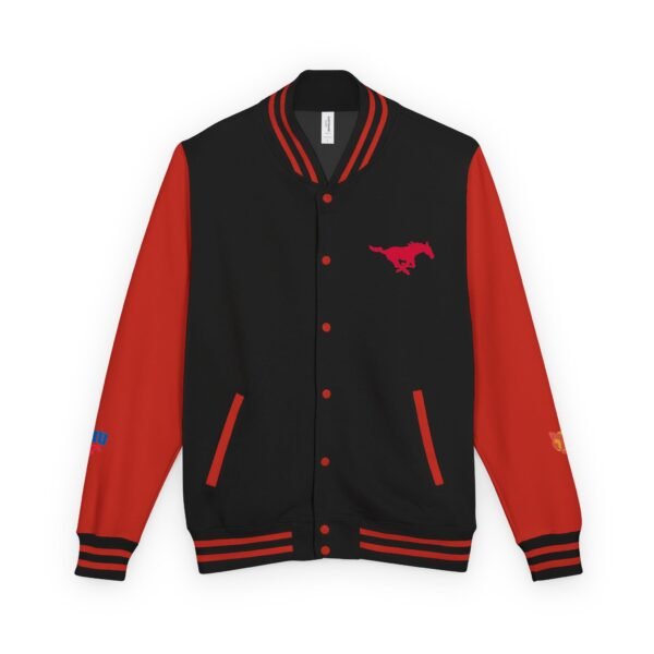 SMU Mustangs Unisex Heavyweight Letterman Jacket