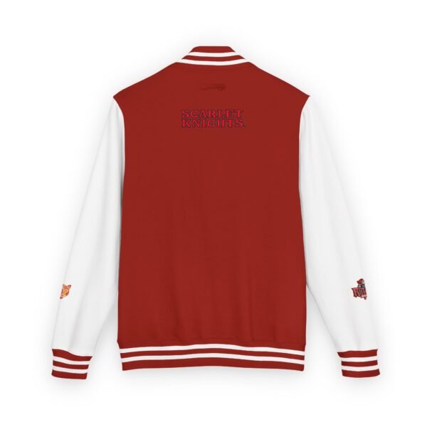 Rutgers Scarlet Knights Unisex Heavyweight Letterman Jacket - Image 6