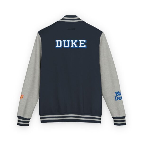 Duke Blue Devils Unisex Heavyweight Letterman Jacket - Image 10