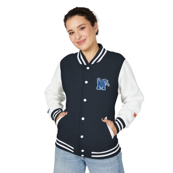 Memphis Tigers Unisex Heavyweight Letterman Jacket - Image 11