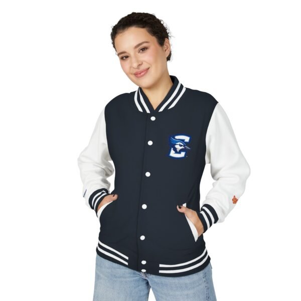 Creighton Bluejays Unisex Heavyweight Letterman Jacket - Image 7