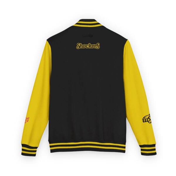 Wichita State Shockers Unisex Heavyweight Letterman Jacket - Image 10