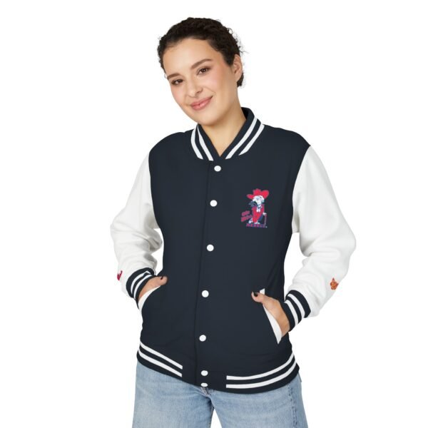 Ole Miss Rebels Unisex Heavyweight Letterman Jacket - Image 23