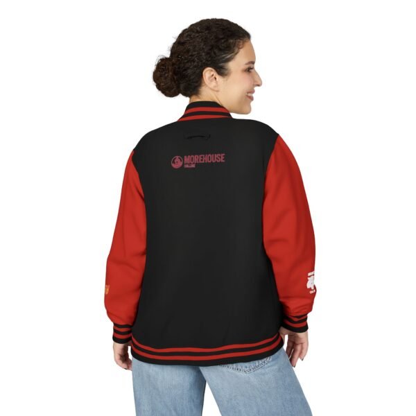 Morehouse Maroon Tigers Unisex Heavyweight Letterman Jacket - Image 4