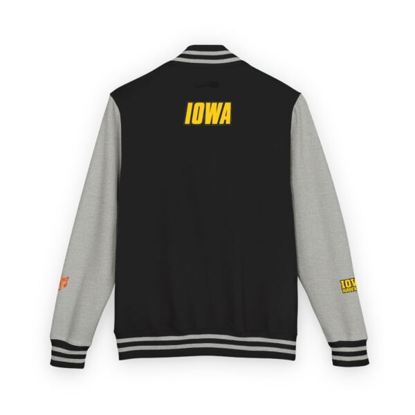 Iowa Hawkeyes Unisex Heavyweight Letterman Jacket - Image 10
