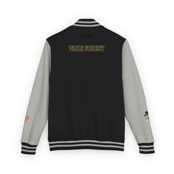 Wake Forest Demon Deacons Unisex Heavyweight Letterman Jacket - Image 6