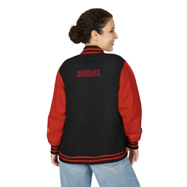 Rutgers Scarlet Knights Unisex Heavyweight Letterman Jacket - Image 4