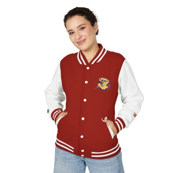 Tulsa Golden Hurricane Unisex Heavyweight Letterman Jacket - Image 3