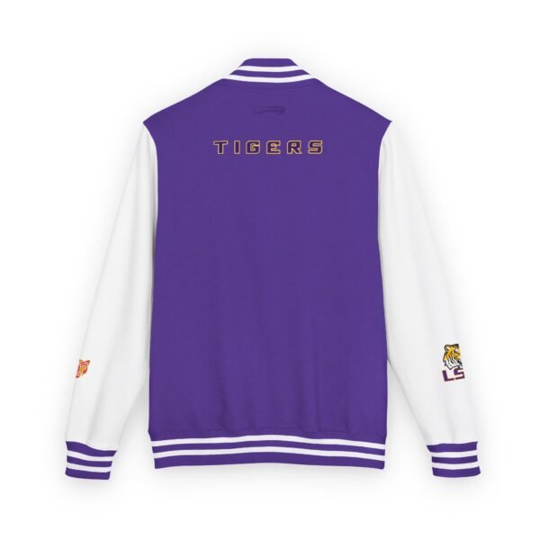 LSU Tigers Unisex Heavyweight Letterman Jacket - Image 2