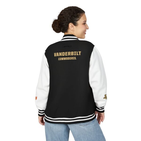Vanderbilt Commodores Unisex Heavyweight Letterman Jacket - Image 8