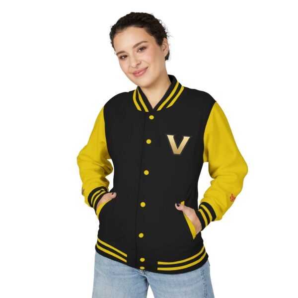 Vanderbilt Commodores Unisex Heavyweight Letterman Jacket - Image 3