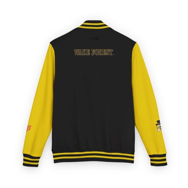 Wake Forest Demon Deacons Unisex Heavyweight Letterman Jacket - Image 10