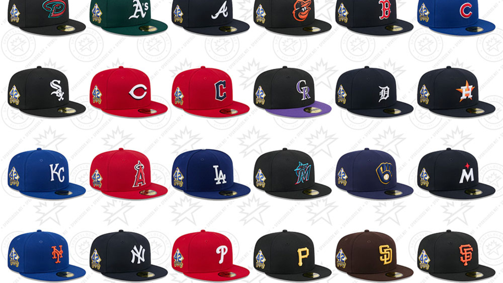 2025-jackie-robinson-day-caps-mlb-all-teams-sportslogosnet-april-15-1