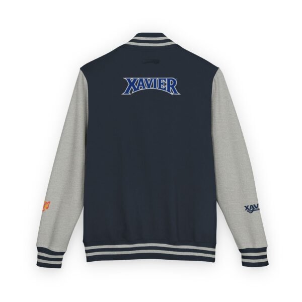 Xavier Musketeers Unisex Heavyweight Letterman Jacket - Image 2