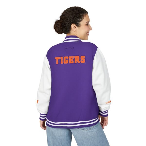 Clemson Tigers Unisex Heavyweight Letterman Jacket - Image 12