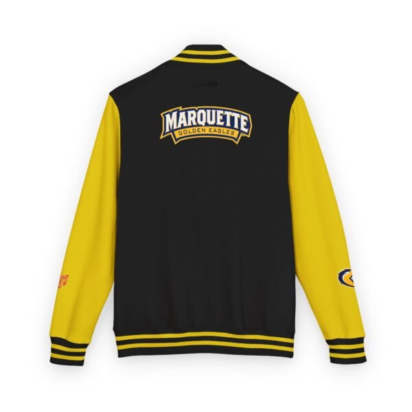 Marquette Golden Eagles Unisex Heavyweight Letterman Jacket - Image 2