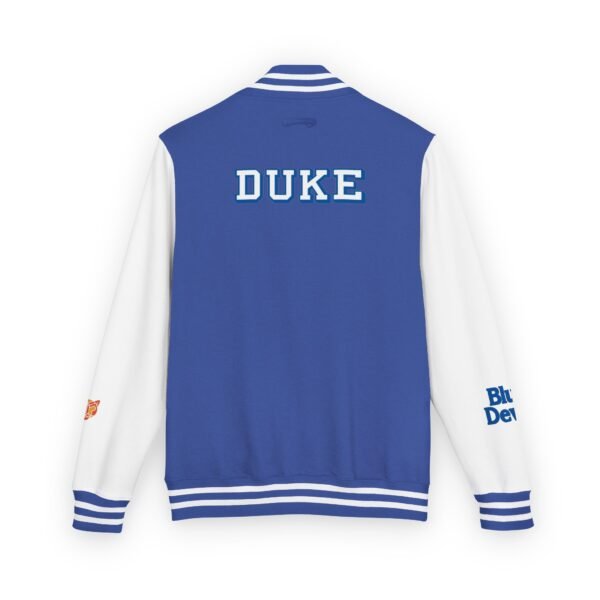 Duke Blue Devils Unisex Heavyweight Letterman Jacket - Image 2