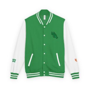 North Texas Mean Green Unisex Heavyweight Letterman Jacket