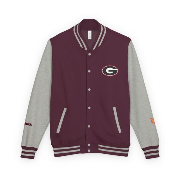 Georgia Bulldogs Unisex Heavyweight Letterman Jacket - Image 5